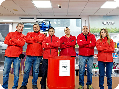 Equipo tienda Collado Villalba