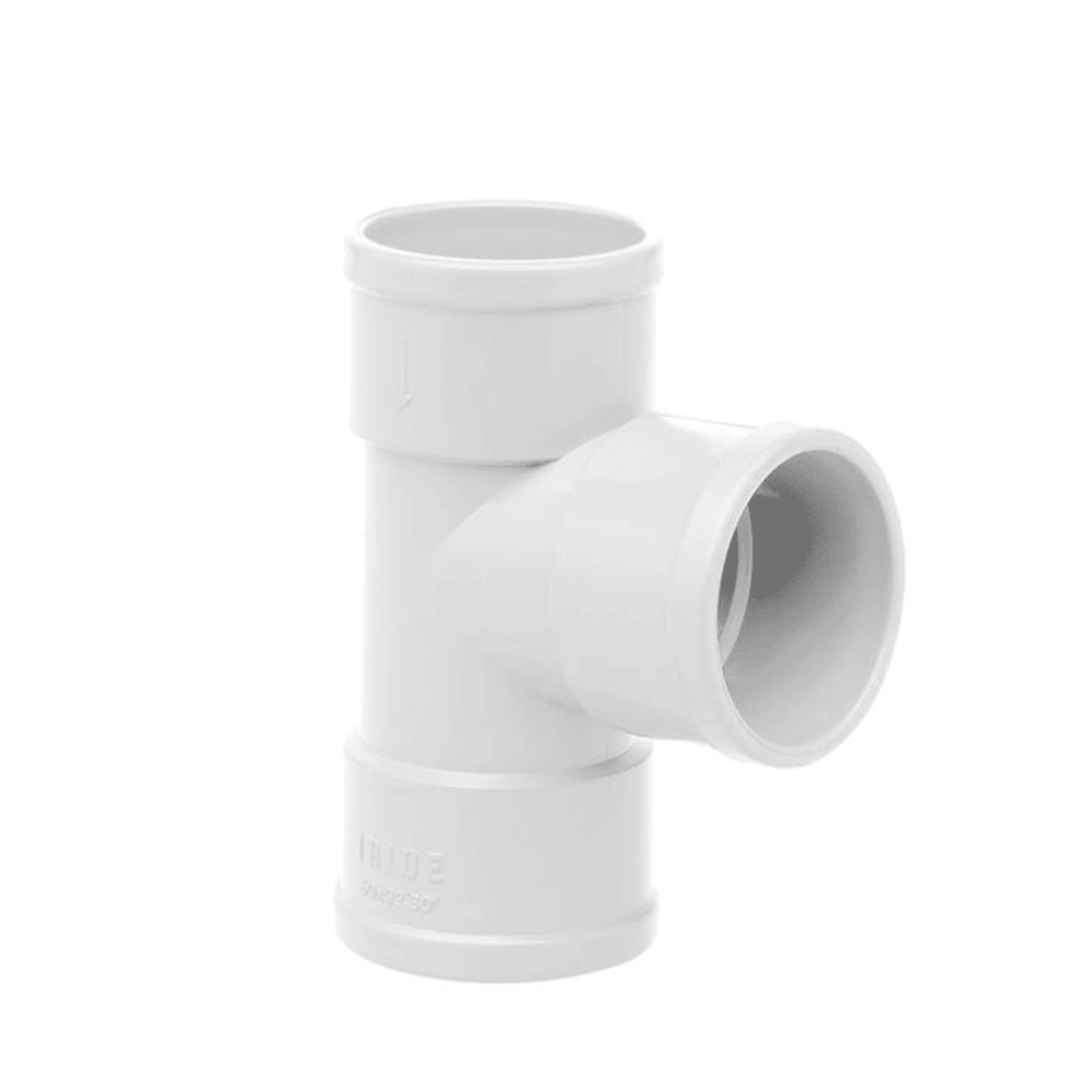 Derivación H-H 87º PVC Blanco
